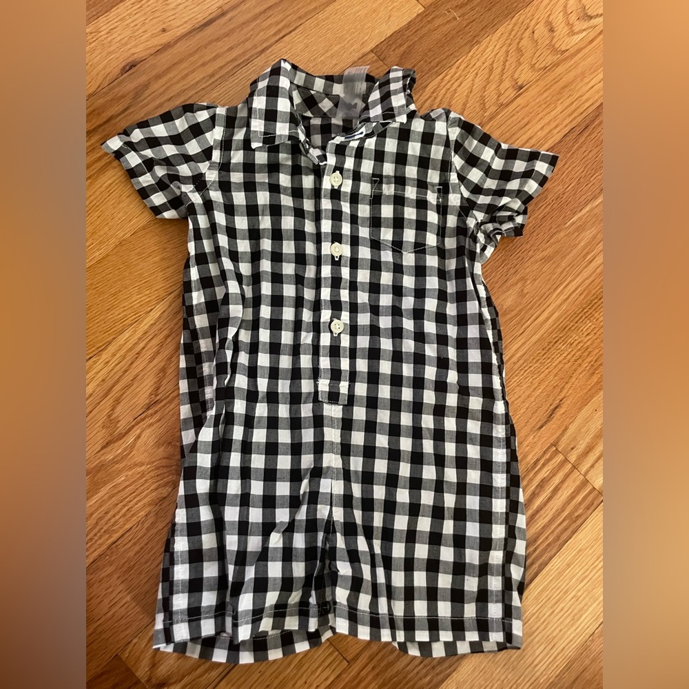 Polo shortie romper